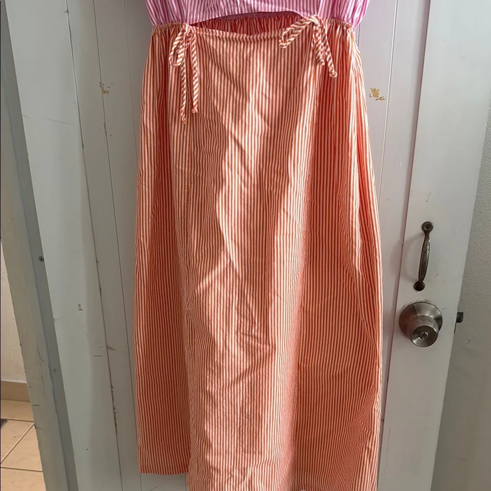 Lisa Says Gah Striped Luna Midi Dress - Picture 3 of 7